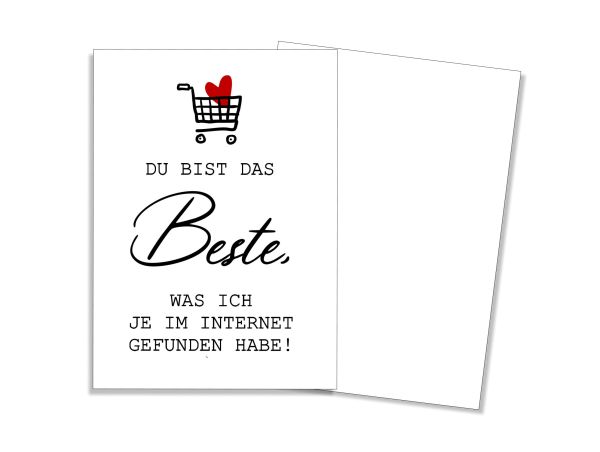 Postkarte Im INTERNET gefunden Valentinstag Geschenk Karte Valentinskarte Postkarte Liebe Tinder