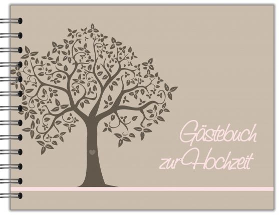 GÄSTEBUCH ZUR HOCHZEIT | RINGBUCH BAUM