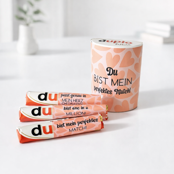 Geschenk Valentinstag Download: 27 Duplo Banderolen