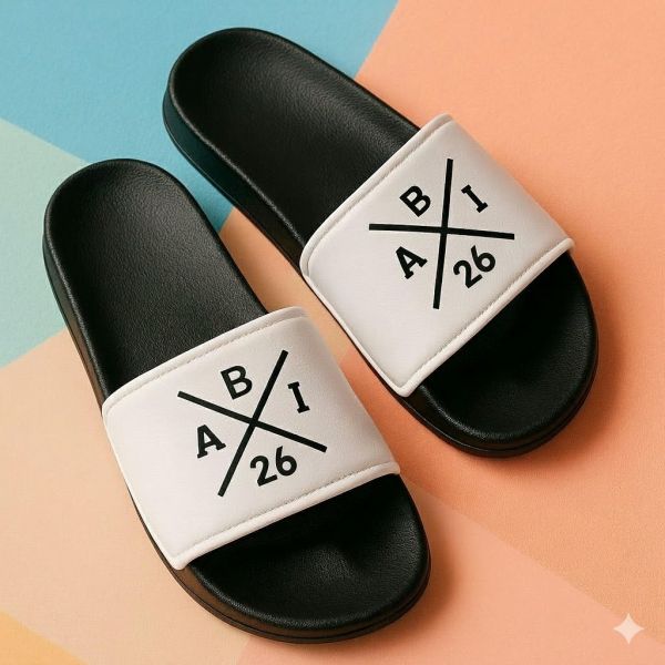 Badelatschen ABI Kreuz "Abi 2025"