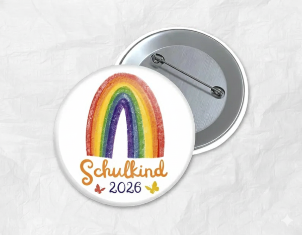 Schulkind Button Einschulung Geschenk Schultüte