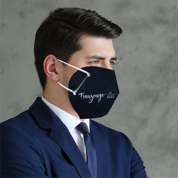 Cover-Up Masken für FFP2 zur Hochzeit Trauzeuge