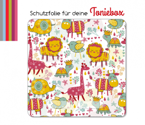 Schutzfolie passend für Toniebox, Afrika