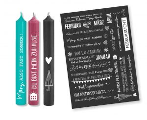 Weiße Kerzen Sprüche - Kerzensticker FEBRUAR VALENTINSTAG Sprüche Weiße Kerzen Sprüche - Kerzensticker FEBRUAR VALENTINSTAG Sprüche