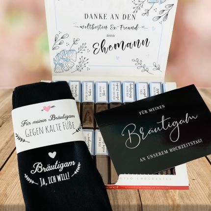 Geschenkset für den Bräutigam