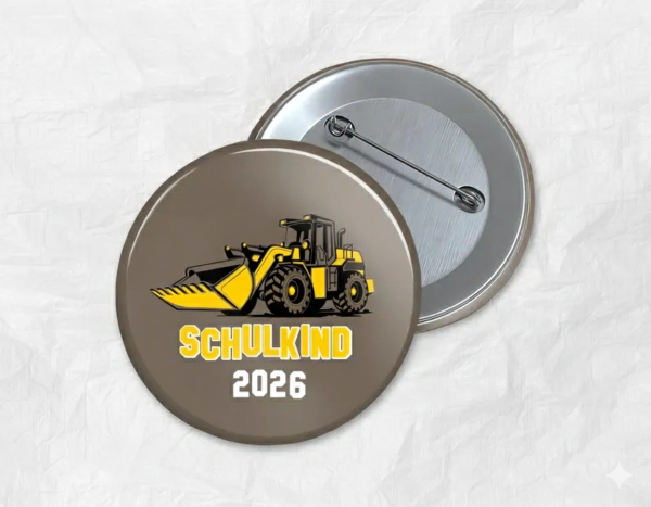 Schulkind Button Einschulung Geschenk Schultüte