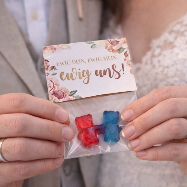 Gastgeschenk Hochzeit | Ewig dein ewig mein ewig uns