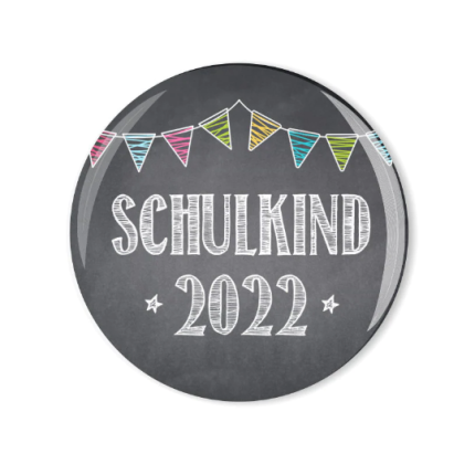 Schulkind Button Einschulung Geschenk Schultüte