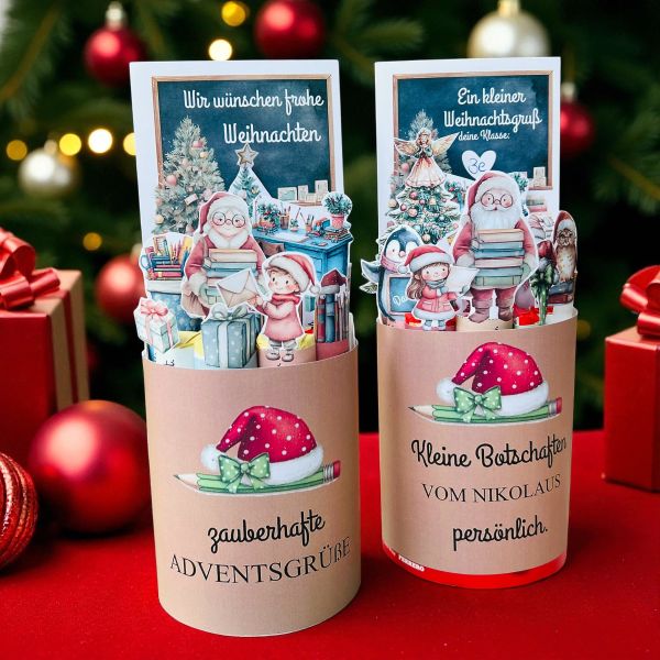 DIY Duplo Geschenk Lehrer/Lehrerin – 24 „Du…“-Botschaften – Druckvorlage Advent & Weihnachten