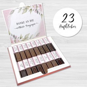 Aufkleber Set für Merci Schokolade | persönliches Geschenk für die Trauzeugin Aufkleber Set für Merci Schokolade | persönliches Geschenk für die Trauzeugin