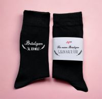 Hochzeit Geschenk Socken "Gegen kalte Füße" für den Bräutigam