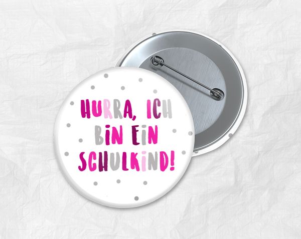 Schulkind Button Einschulung Geschenk Schultüte