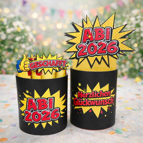 Duplo Banderolen Abitur 2026 | DIY Sofort Download-Copy