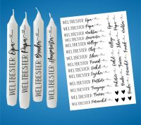 DIN A4 Kerzen Tattoofolie - WELTBESTER - Sprüche zum Verschenken - für Kerzen / Keramik: DIN A4 Kerzen Tattoofolie DIN A4 Kerzen Tattoofolie - WELTBESTER - Sprüche zum Verschenken - für Kerzen / Keramik: DIN A4 Kerzen Tattoofolie - WELTBESTER - Sprüche zum Verschenken - für Kerzen / Keramik