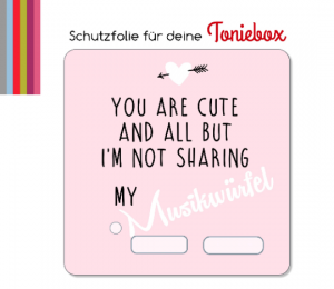 Schutzfolie Für Toniebox – Individuell Mit Löwen-Motiv, Wasserabweisend, Schützt Vor Kratzern & Flecken