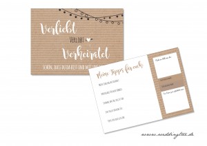 GÄSTEBUCHKARTEN ZUR HOCHZEIT | KRAFTPAPIER OPTIK GÄSTEBUCHKARTEN ZUR HOCHZEIT | KRAFTPAPIER OPTIK