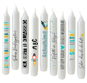 EINSCHULUNG Tattoofolie - SCHULKIND - für Kerzen / Keramik türkis EINSCHULUNG Tattoofolie - SCHULKIND - für Kerzen / Keramik türkis