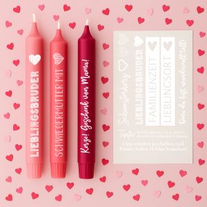 Weiße Kerzen Sprüche - Kerzensticker FAMILIE Sprüche Weiße Kerzen Sprüche - Kerzensticker FAMILIE Sprüche