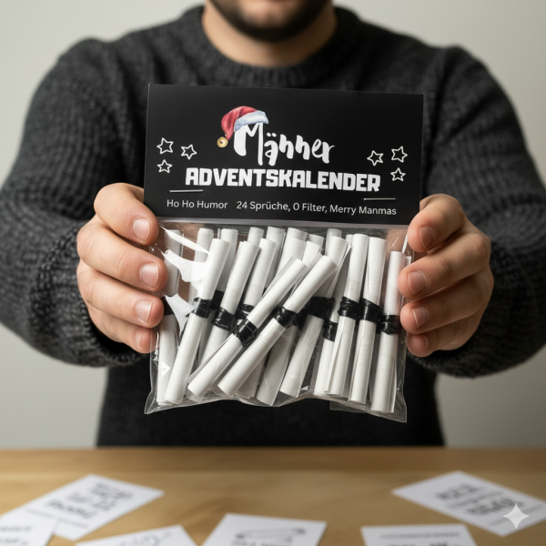 Männer Adventskalender | 24 Sprüche mit Humor für Männer Sofort-Download DIY