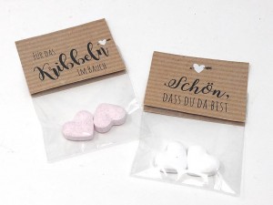 Gastgeschenk zur Hochzeit, Kribbeln im Bauch Gastgeschenk zur Hochzeit, Kribbeln im Bauch