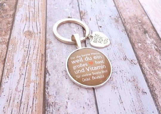 Geschenk Mama, personalisierter Schlüsselanhänger, Schlüsselanhänger Geschenk zur Hochzeit, Geburtst