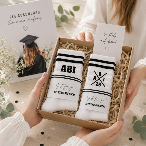 ABI Tennissocken – Abitur 2026 Geschenk