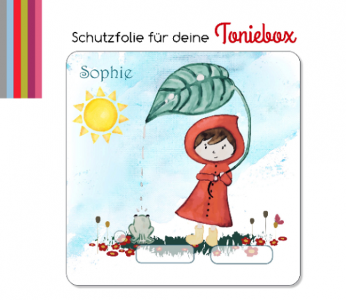 Schutzfolie passend für Toniebox, Rotkäppchen