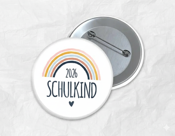 Schulkind Button Einschulung Geschenk Schultüte