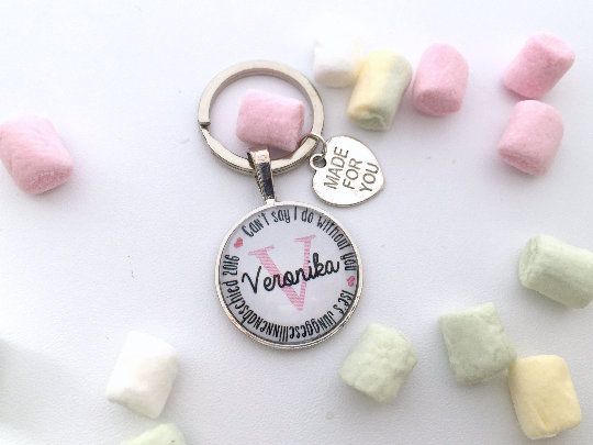 Geschenk Trauzeugin, personalisierter Schlüsselanhänger, Geschenk Freundin der Braut, Junggesellinne