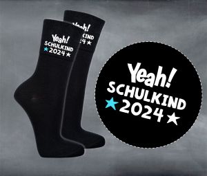 EINSCHULUNG Schulkind Socken GESCHENK für die Schultüte Mutmonster EINSCHULUNG Schulkind Socken GESCHENK für die Schultüte Mutmonster