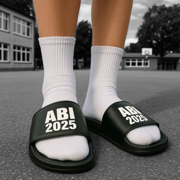 Badelatschen Abi 2026 – stylisches Geschenk zum Abitur