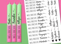 DIN A4 Kerzen Tattoofolie - WELTBESTER - Sprüche zum Verschenken - für Kerzen / Keramik: DIN A4 Kerzen Tattoofolie DIN A4 Kerzen Tattoofolie - WELTBESTER - Sprüche zum Verschenken - für Kerzen / Keramik: DIN A4 Kerzen Tattoofolie - WELTBESTER - Sprüche zum Verschenken - für Kerzen / Keramik