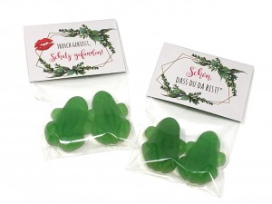 Gastgeschenk zur Hochzeit Frosch geküsst Gastgeschenk zur Hochzeit Frosch geküsst