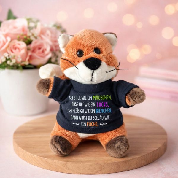 Einschulung Geschenk | Mutmacher Fuchs für die Schultüte