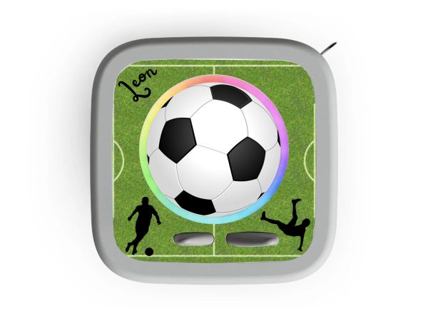 Schutzfolie für Toniebox 2- Fußball - optional mit Namen