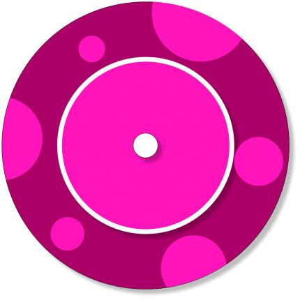 Ladestationsticker passend für die Toniebox - Beere / Pink