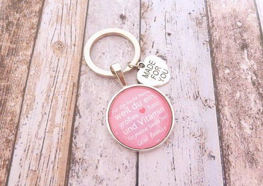 Geschenk Mama, personalisierter Schlüsselanhänger, Schlüsselanhänger Geschenk zur Hochzeit, Geburtst