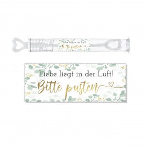 Aufkleber für die Hochzeit | SEIFENBLASEN | Bitte pusten- grün/gold Aufkleber für die Hochzeit | SEIFENBLASEN | Bitte pusten- grün/gold