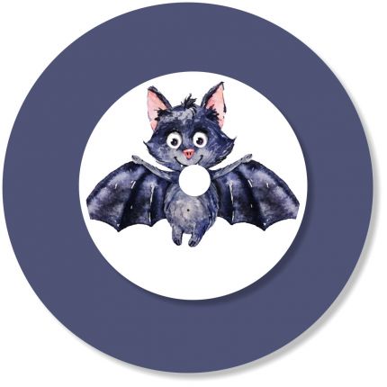 Ladestationsticker passend für die Toniebox - Fledermaus
